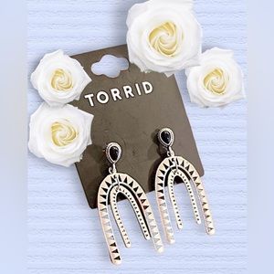 Torrid, Horseshoe Statement Earrings - NWT